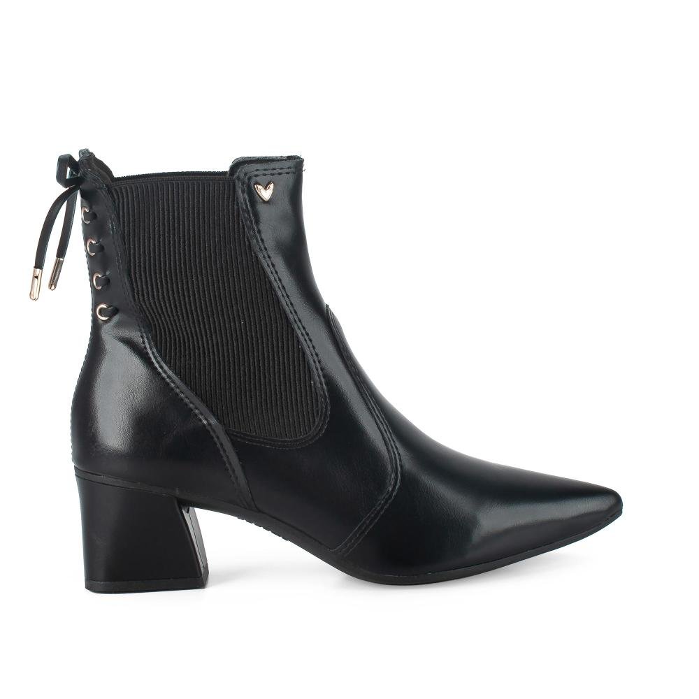 Bota Mississipi de Cano Curto Feminina J1061 Preto 3