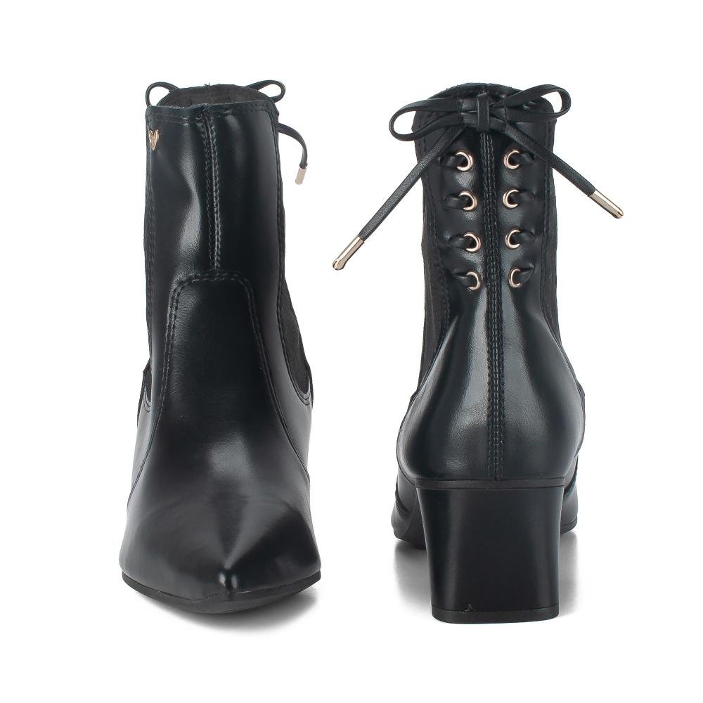 Bota Mississipi de Cano Curto Feminina J1061 Preto 6