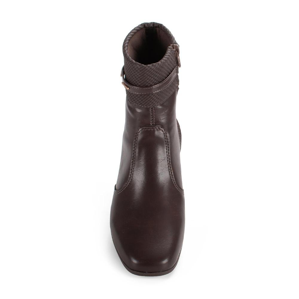 Bota Mississipi de Cano Curto Feminina J1052 Café 6