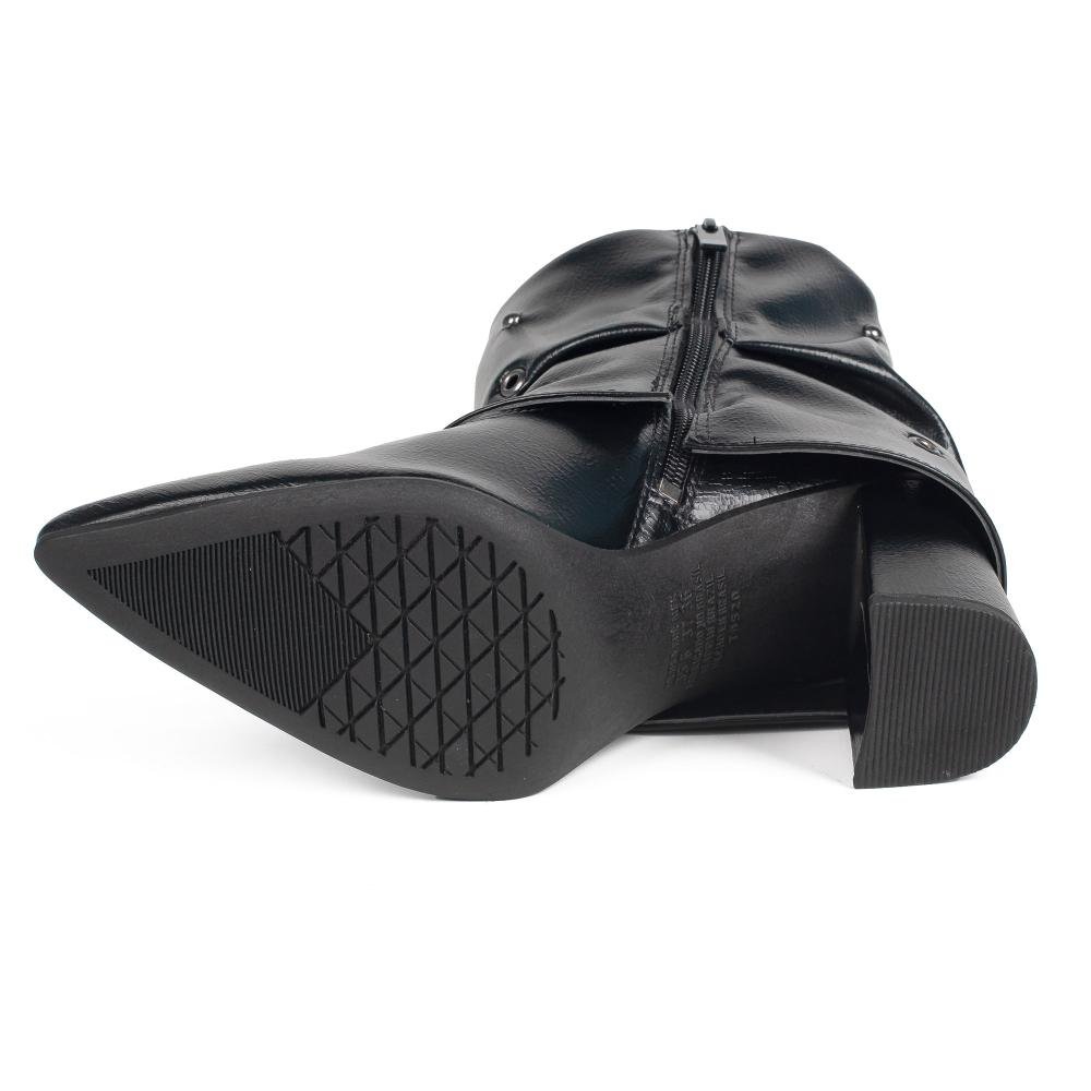 Bota Tanara de Cano Curto Feminina T9562 Preto 5