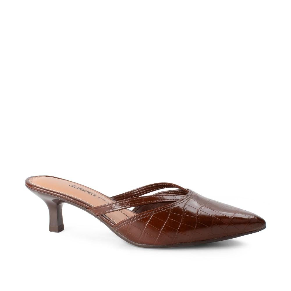 Mule Dakota de Salto Baixo Feminino D2372