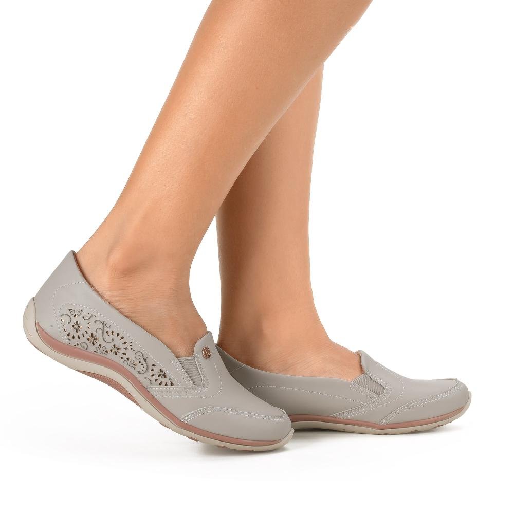 Sapatilha Esportiva Kolosh Feminino C3105A Cinza 2