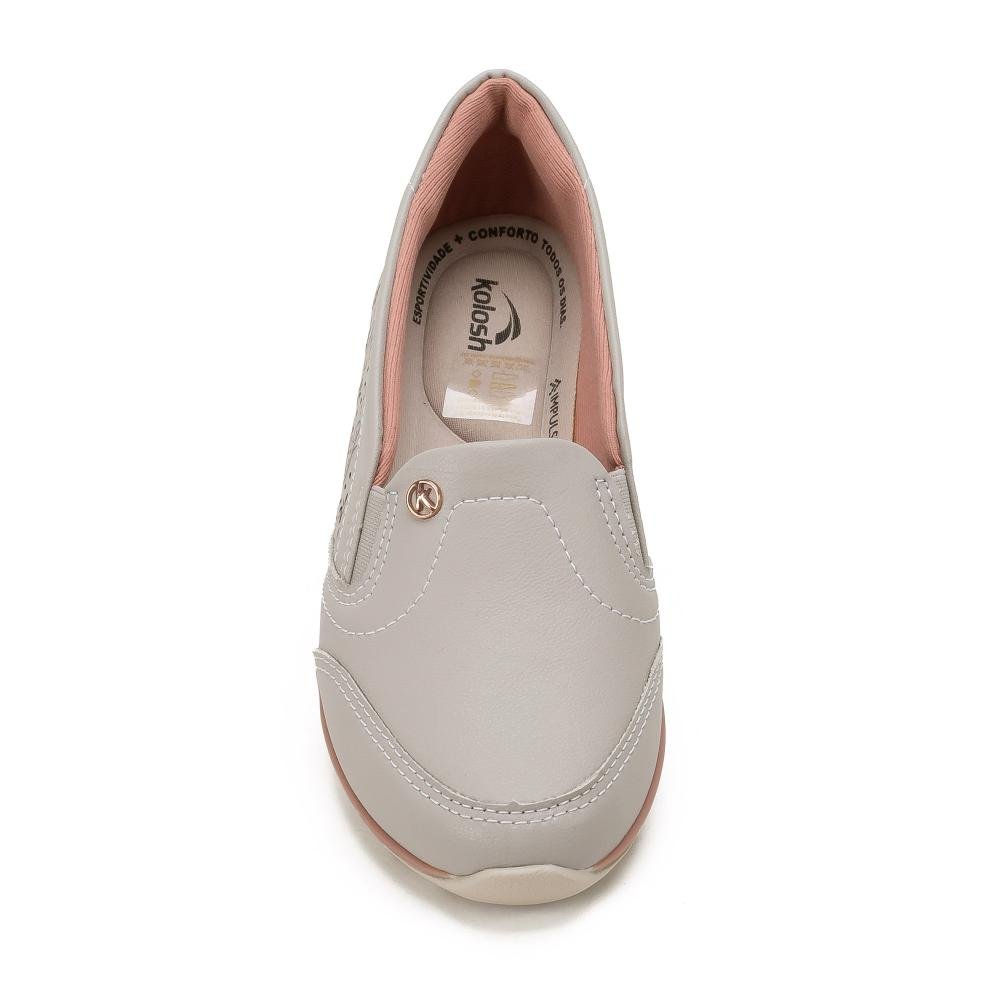 Sapatilha Esportiva Kolosh Feminino C3105A Cinza 5
