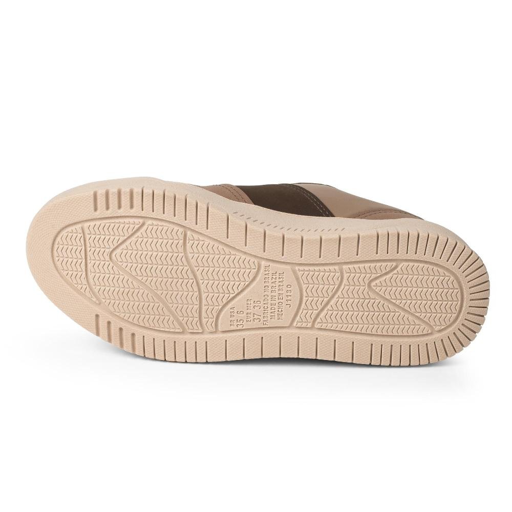 Tênis Mississipi Casual Feminino J1182 Marrom 5