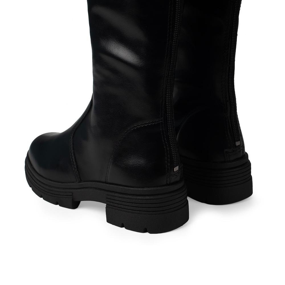 Bota Pink Cats Infantil de Cano Longo V6083 Preto 6