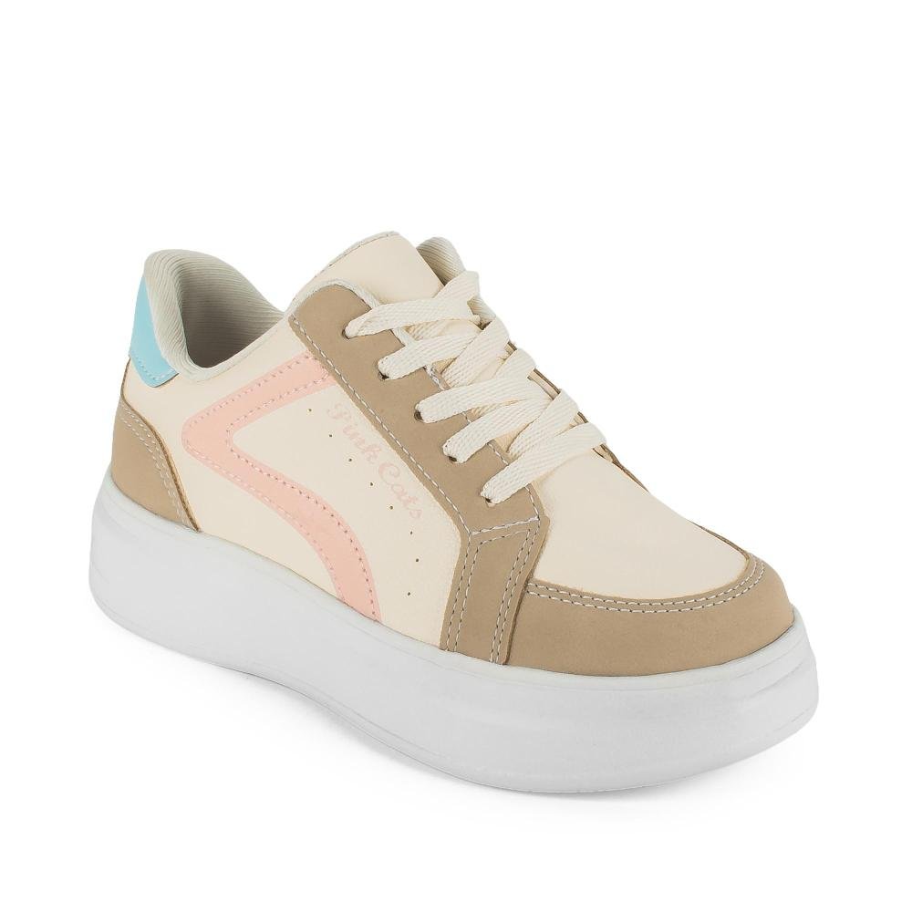 Tênis Pink Cats Infantil Flatform V6212