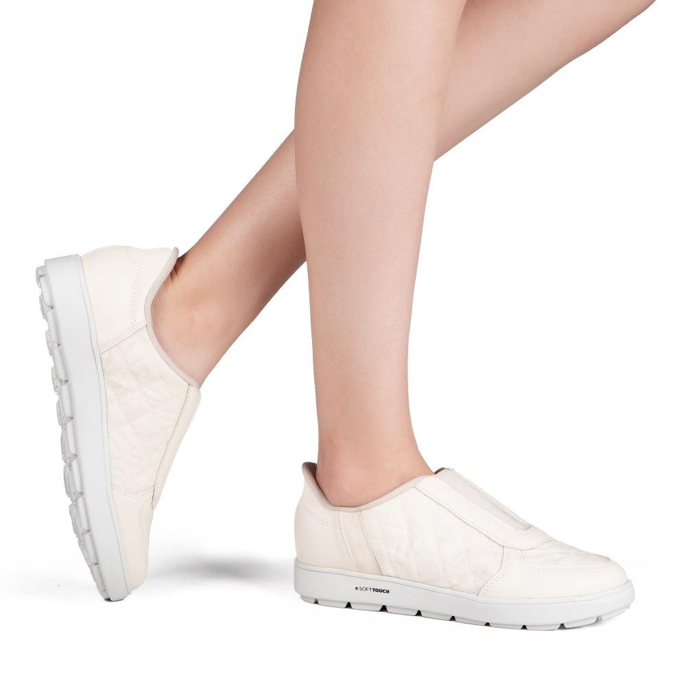 Tênis Campesí Slip On Feminino CE581 Branco 2
