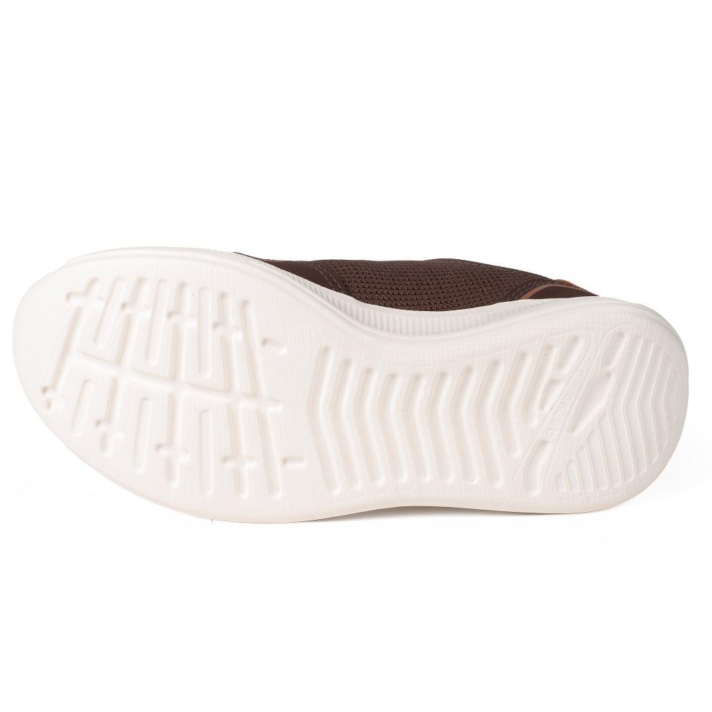 Tênis Mississipi Jogging Feminino J1753 Marrom 5