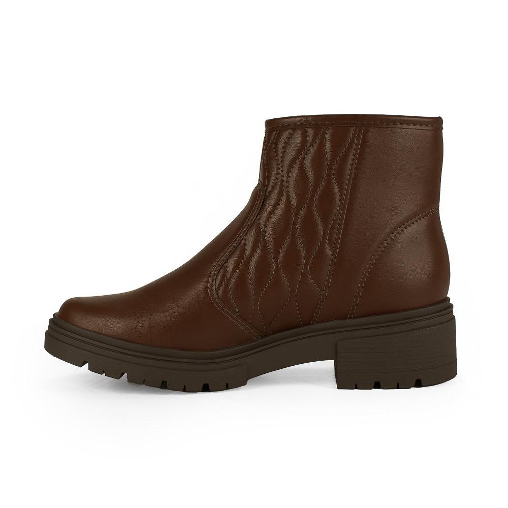Bota Dakota de Cano Curto Feminina D2731 Marrom 4