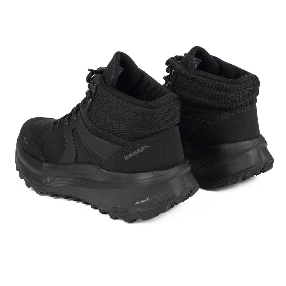 Tênis Kolosh Trail Masculino de Cano Alto H3882 Preto 6