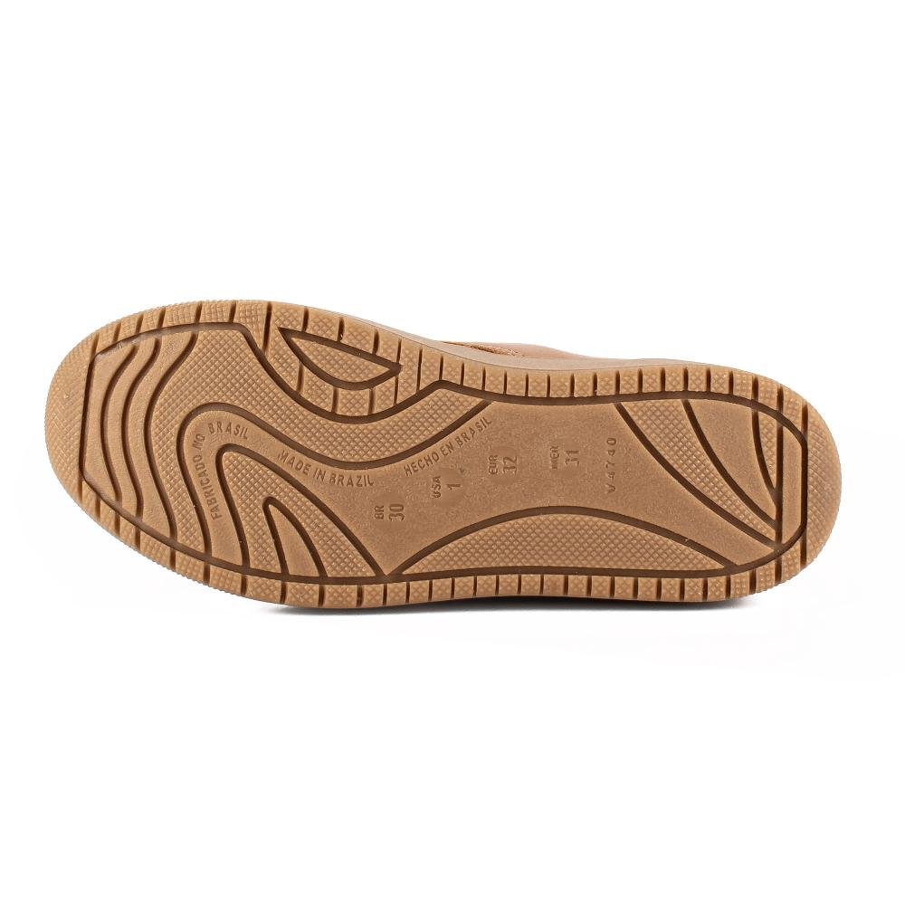 Bota Coturno Pink Cats Infantil V6412 Marrom 4