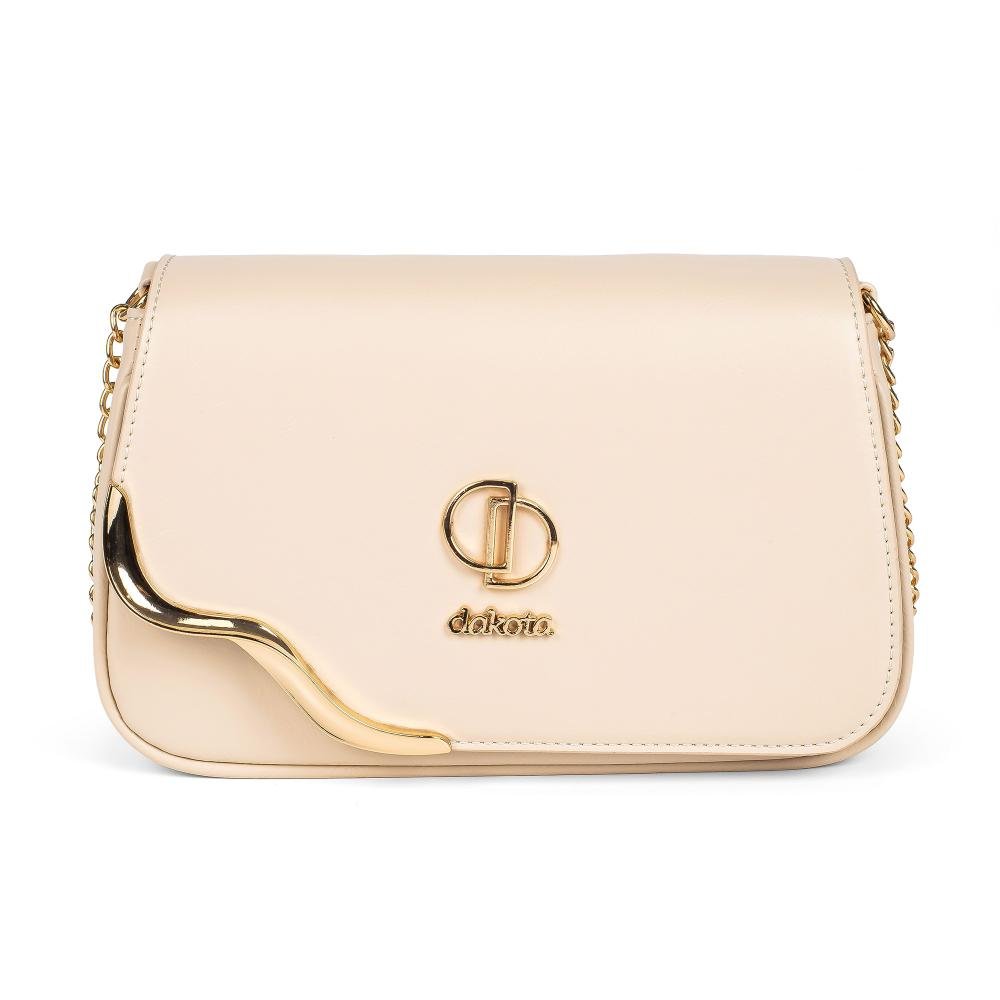 Bolsa Dakota Transversal Feminina DK290 Bege 2