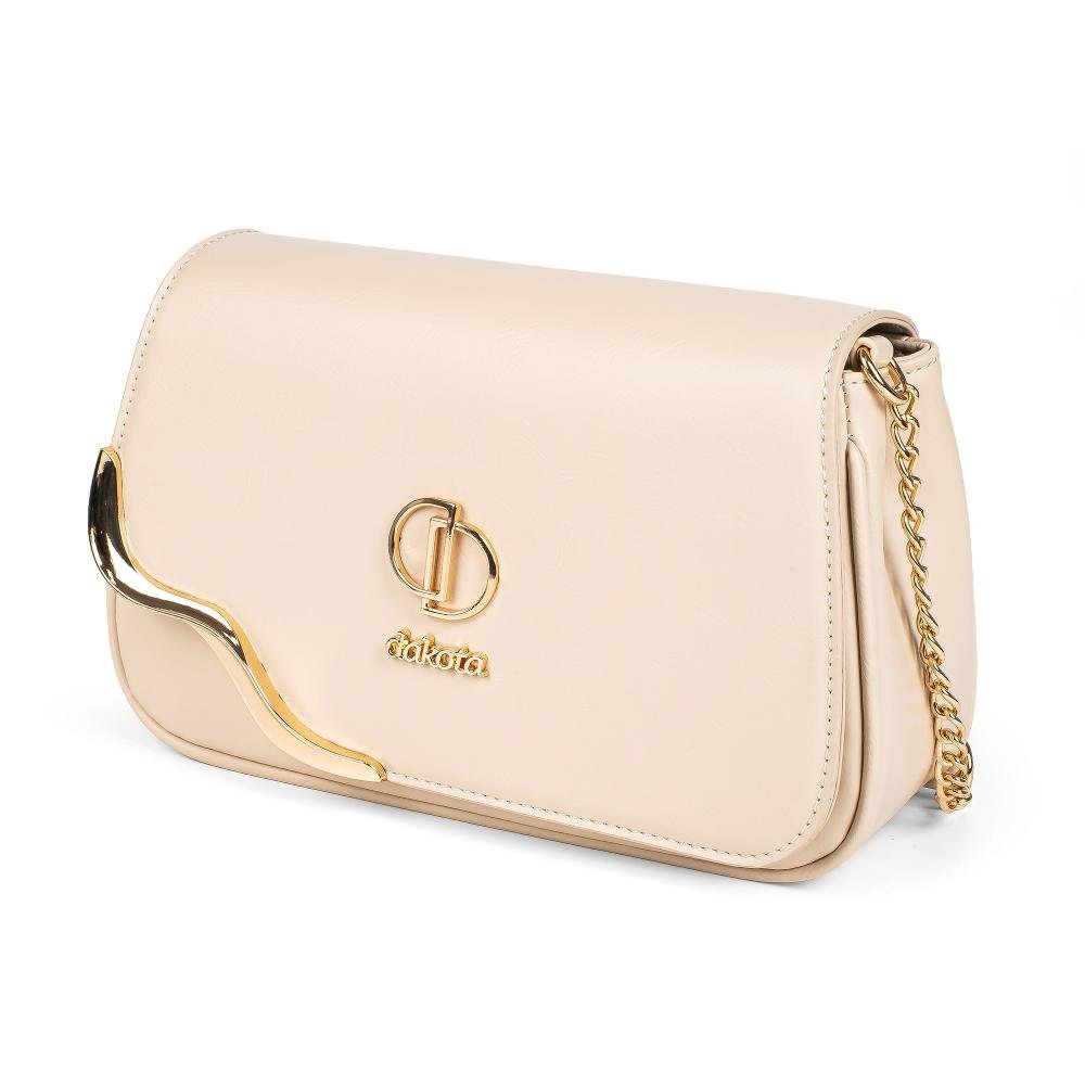 Bolsa Dakota Transversal Feminina DK290 Bege 3