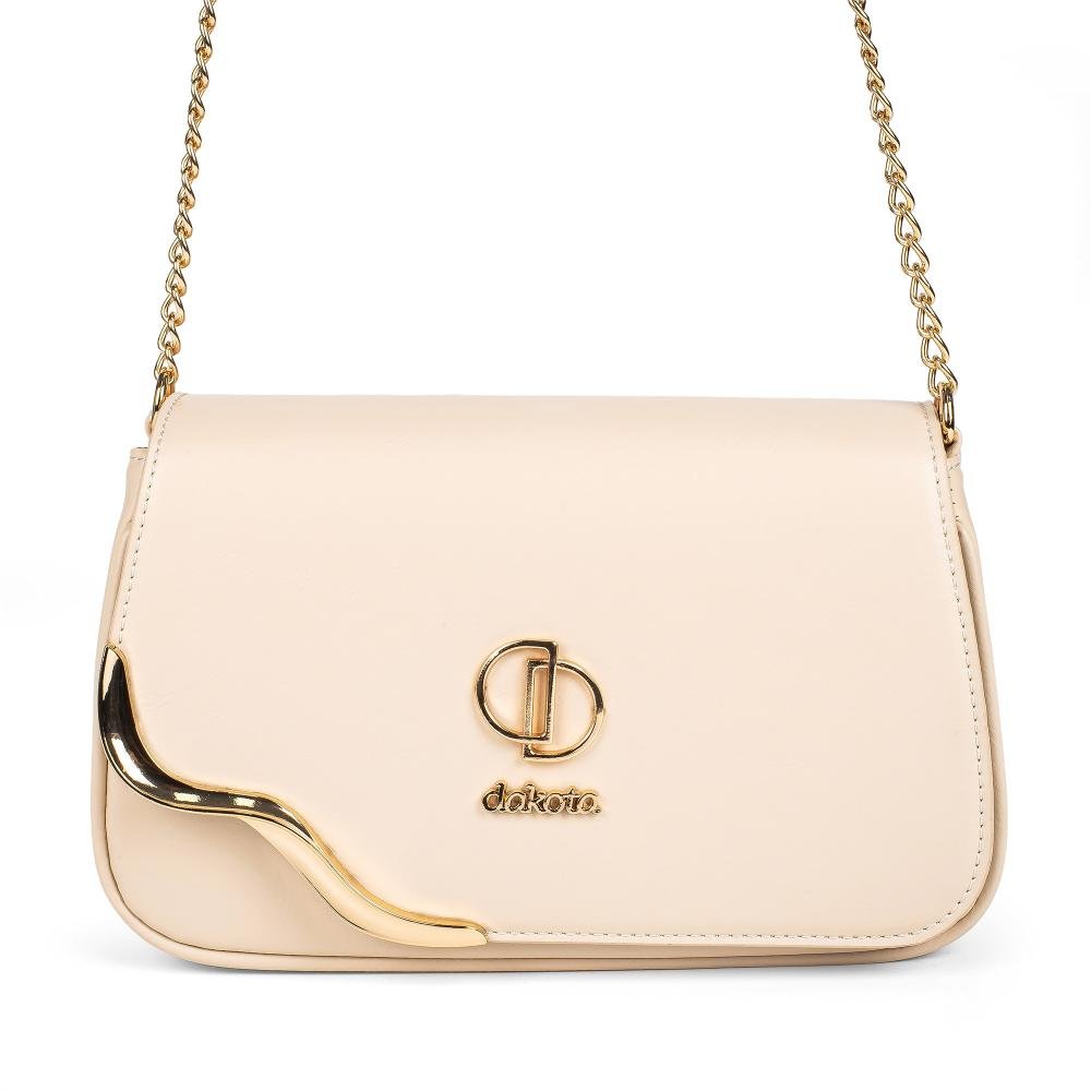 Bolsa Dakota Transversal Feminina DK290 Bege 5