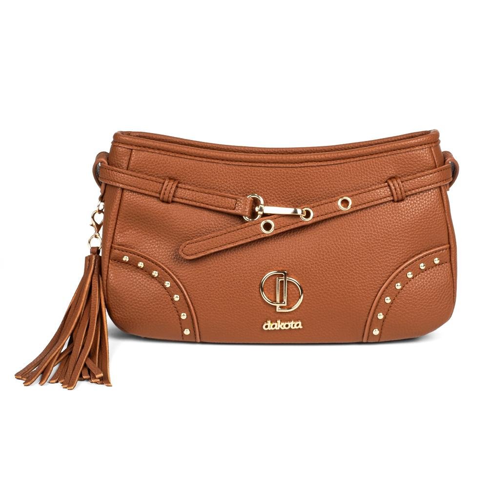 Bolsa Dakota Transversal Feminina DK289 Caramelo 2