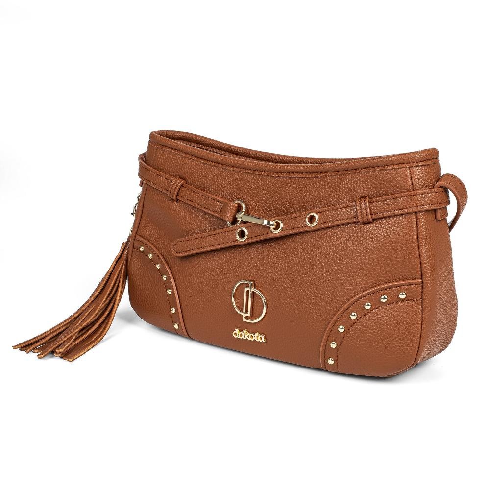 Bolsa Dakota Transversal Feminina DK289 Caramelo 3