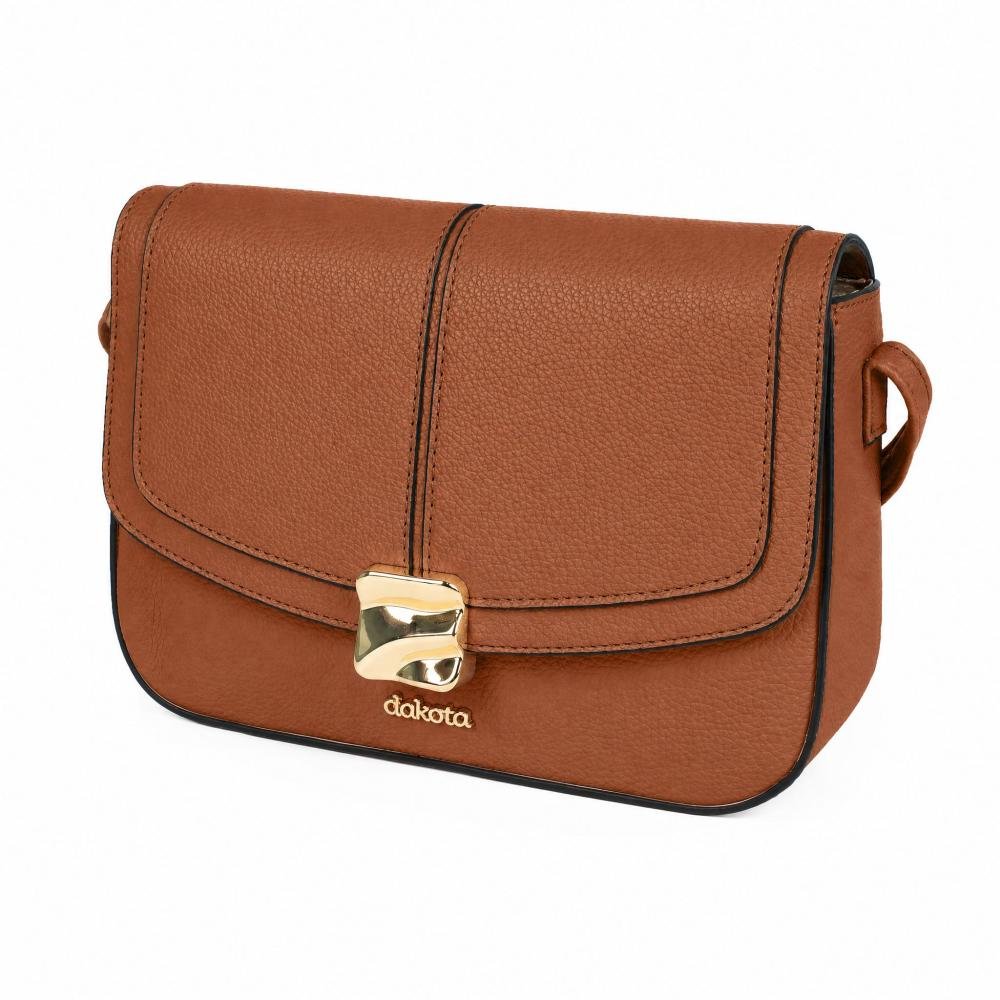 Bolsa Dakota Transversal Feminina DK285 Caramelo 3
