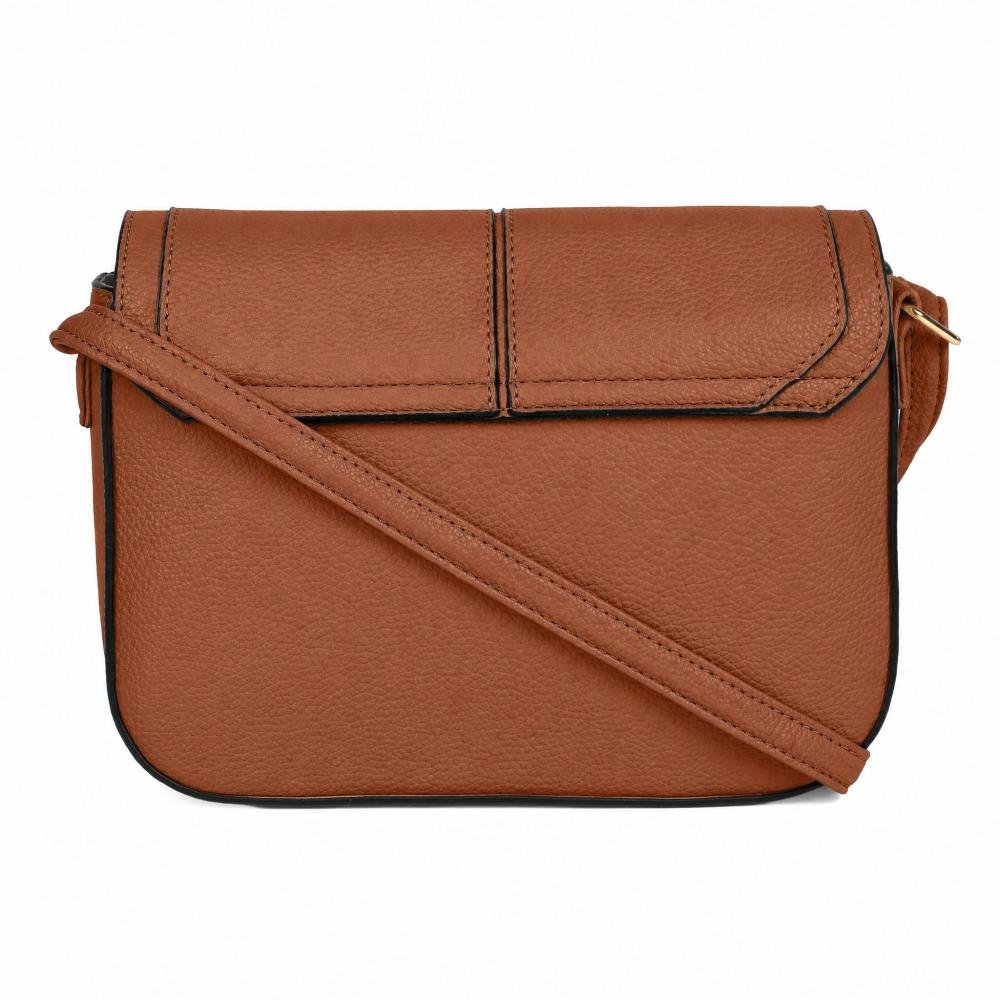Bolsa Dakota Transversal Feminina DK285 Caramelo 4