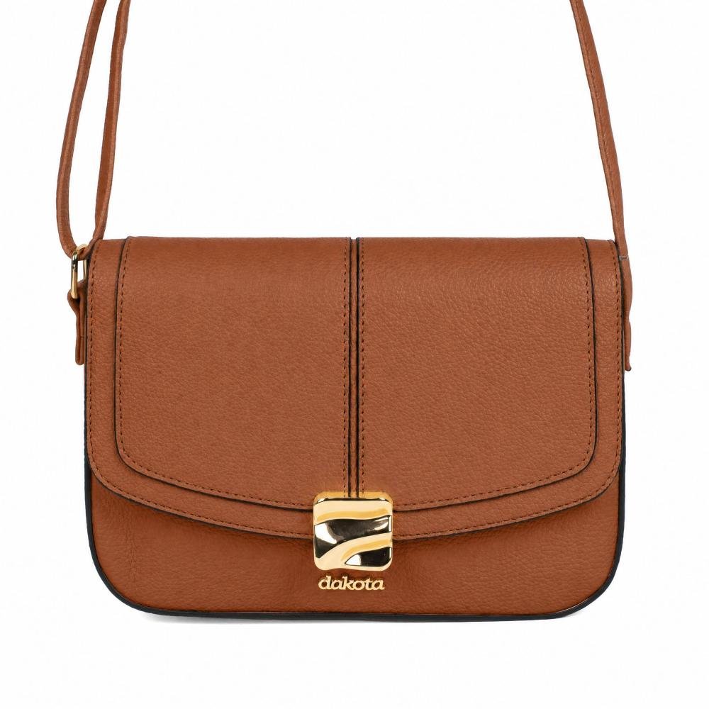 Bolsa Dakota Transversal Feminina DK285 Caramelo 5