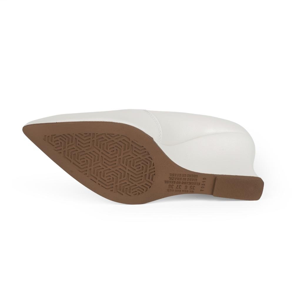 Scarpin Dakota Anabela Feminino D2861 Branco 5