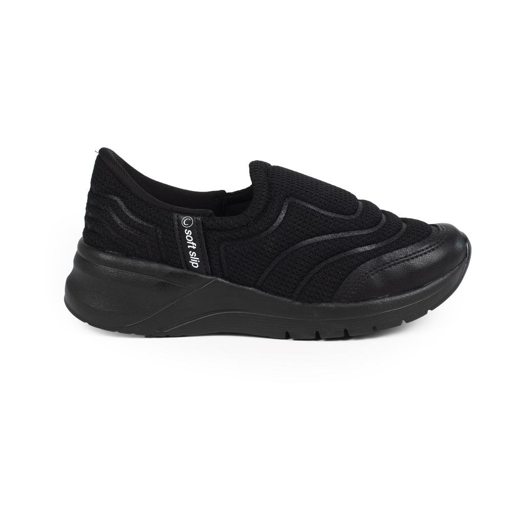 Tênis Campesí Slip On Feminino CE451 Preto 3