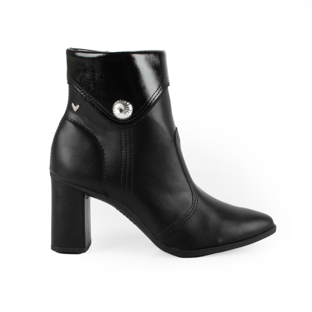 Bota Mississipi de Cano Curto Feminina J0352 Preto 3