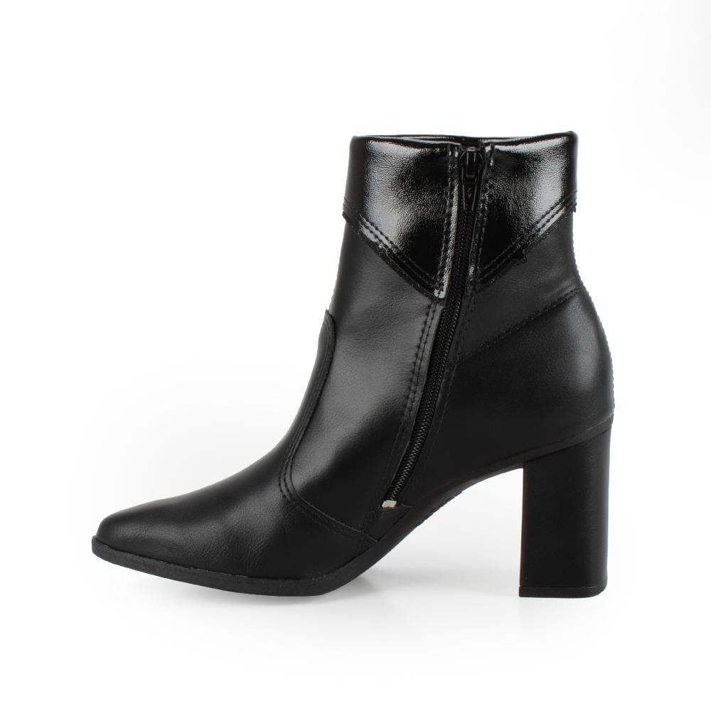 Bota Mississipi de Cano Curto Feminina J0352 Preto 4
