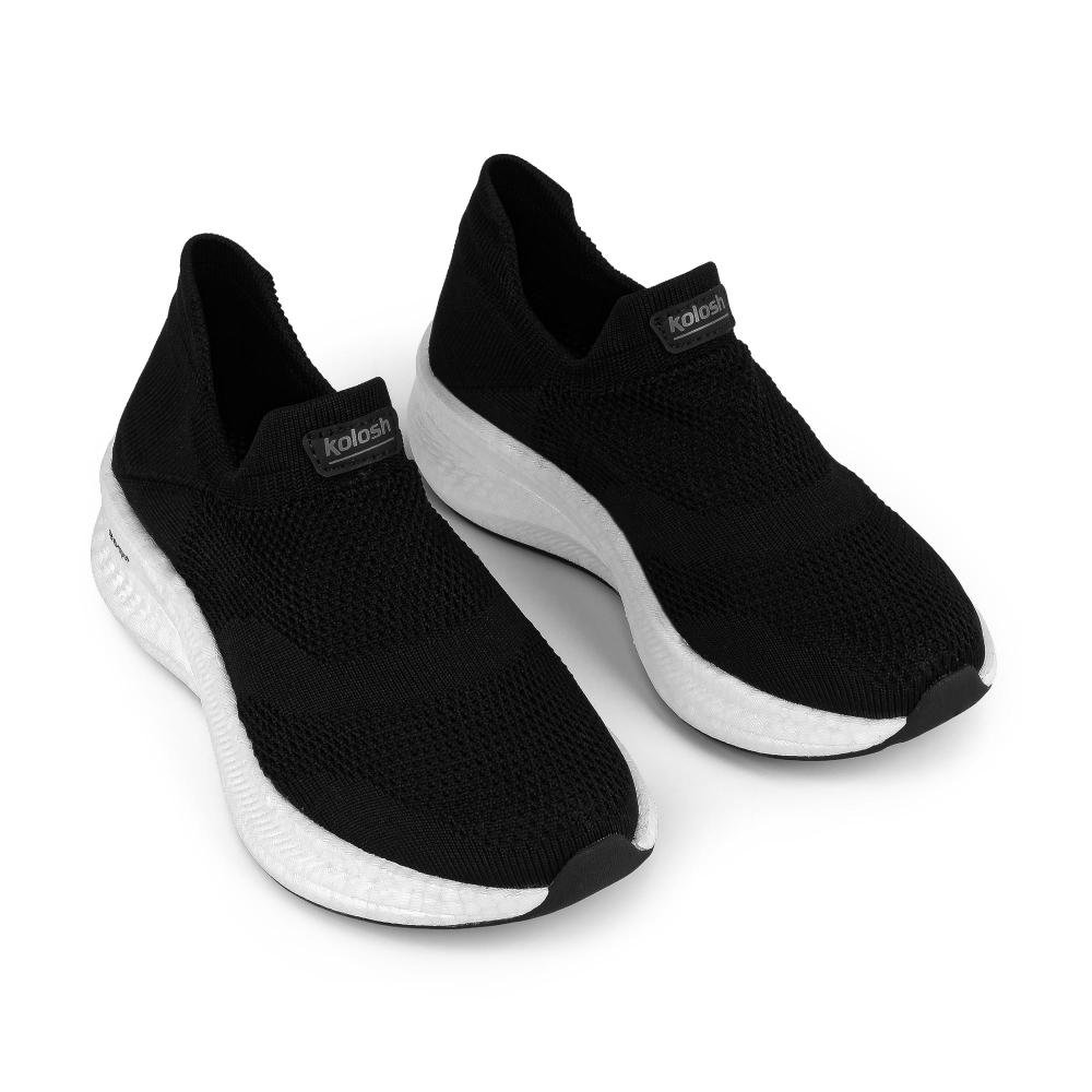 Tênis Kolosh Esportivo Infantil Slip On Feminino I0081O Preto 4