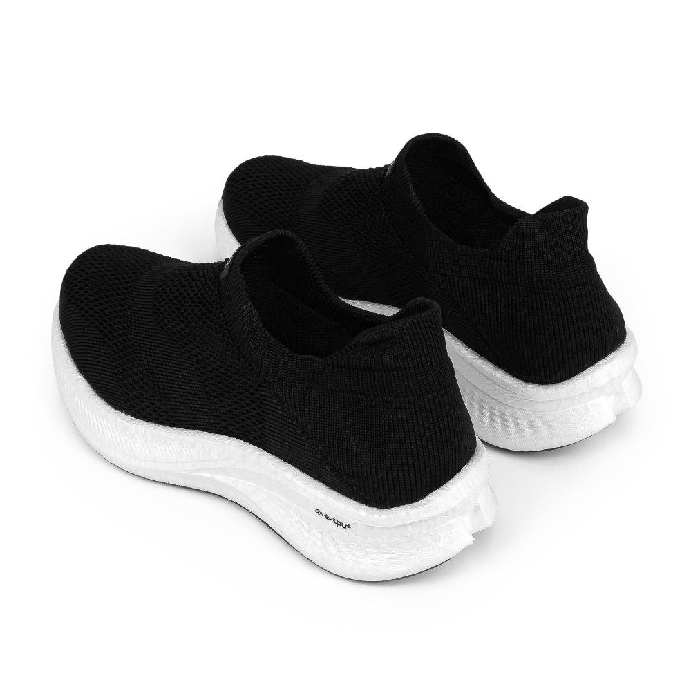 Tênis Kolosh Esportivo Infantil Slip On Feminino I0081O Preto 5