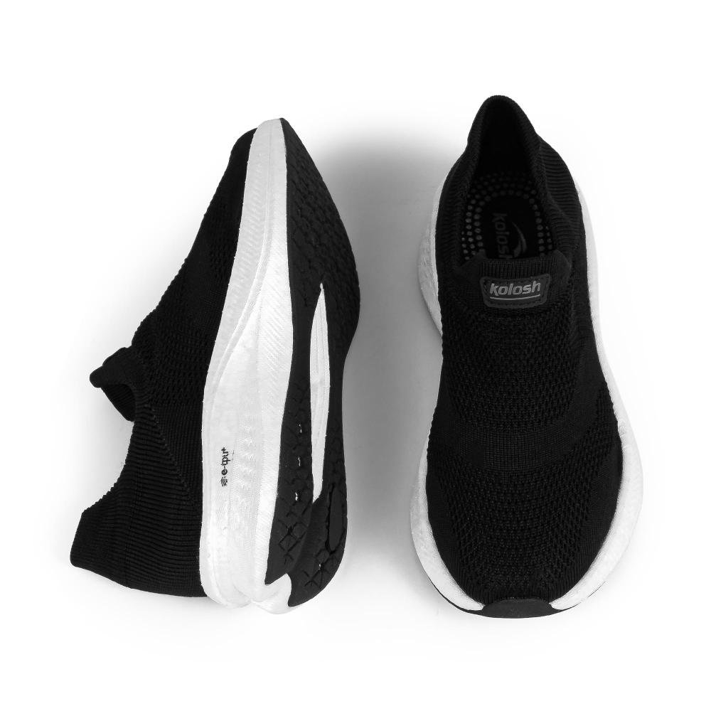 Tênis Kolosh Esportivo Infantil Slip On Feminino I0081O Preto 6