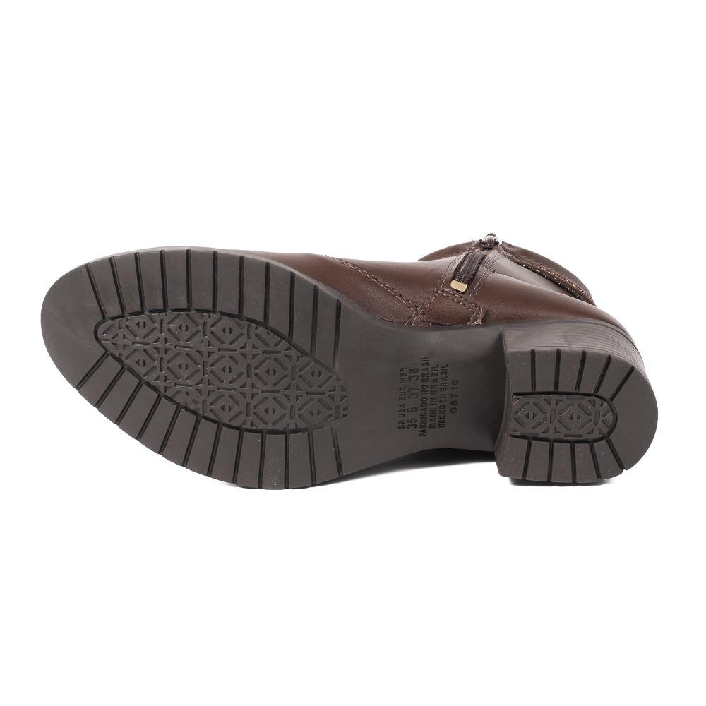 Bota Mississipi de Cano Curto Feminina J0781 Café 5