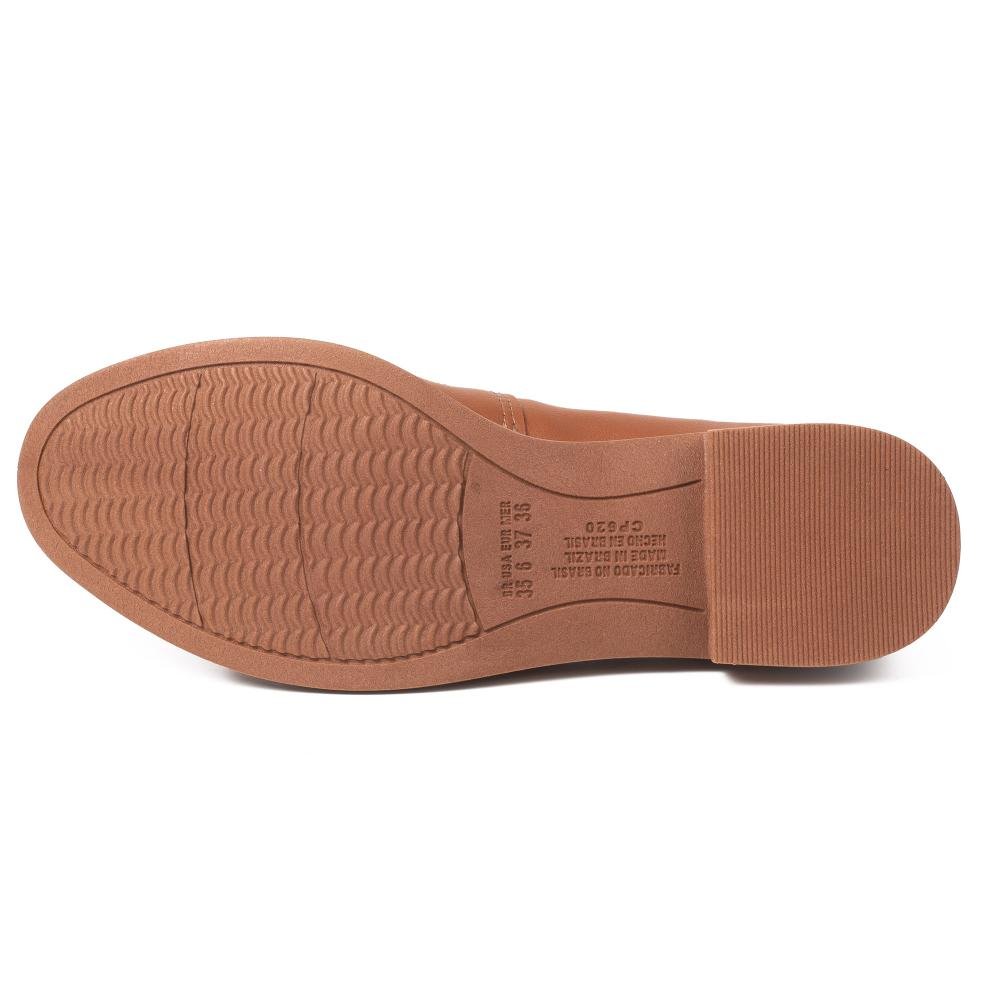 Sapato Campesí Loafer Feminino CE392 Caramelo 5