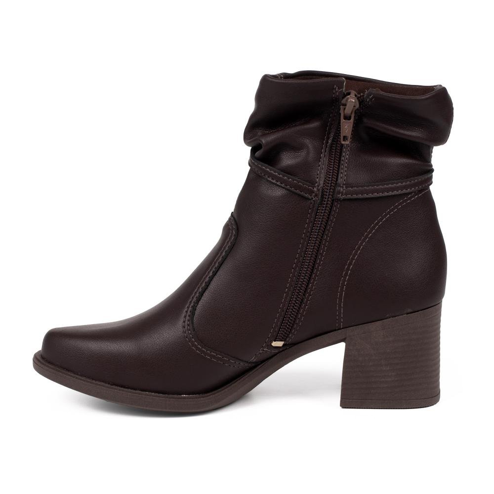 Bota Mississipi de Cano Curto Feminina J0346 Café 4