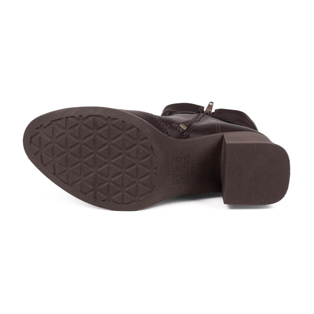 Bota Mississipi de Cano Curto Feminina J0346 Café 5