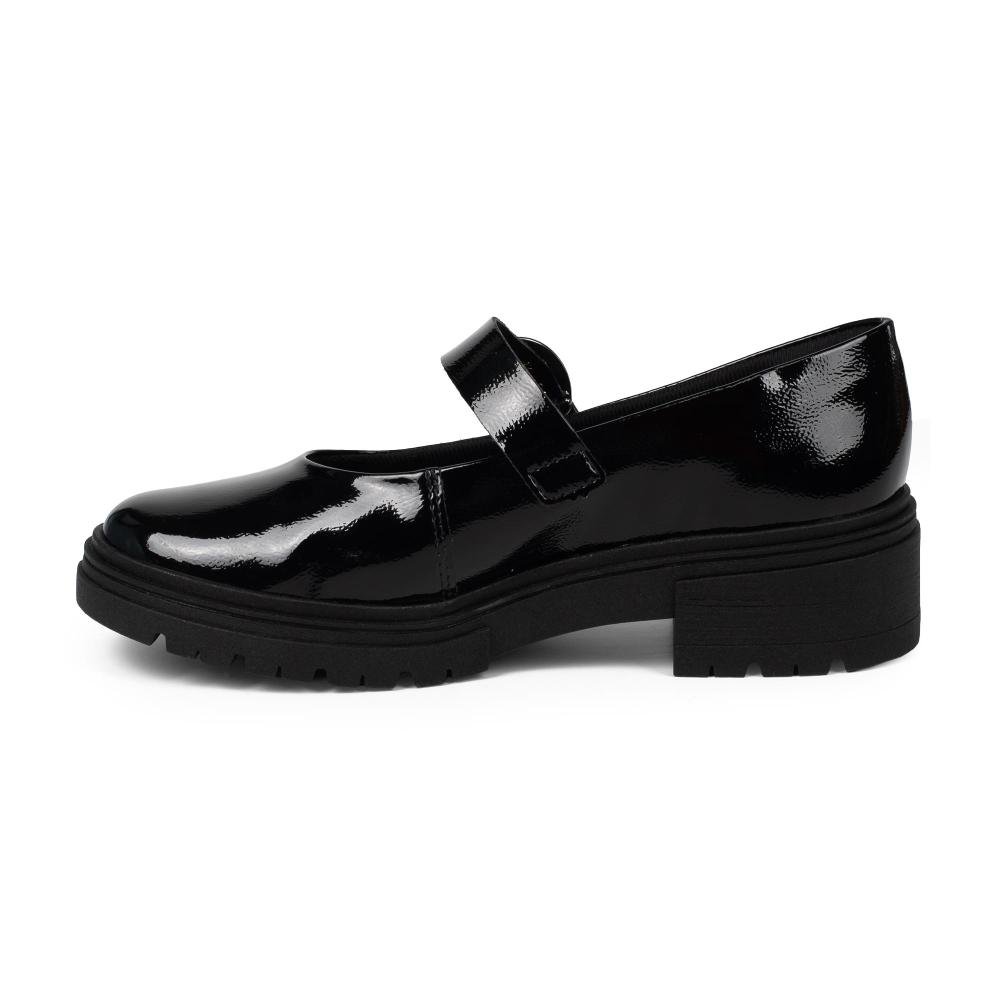 Sapato Dakota de Salto Bloco Feminino D2983 Preto 3