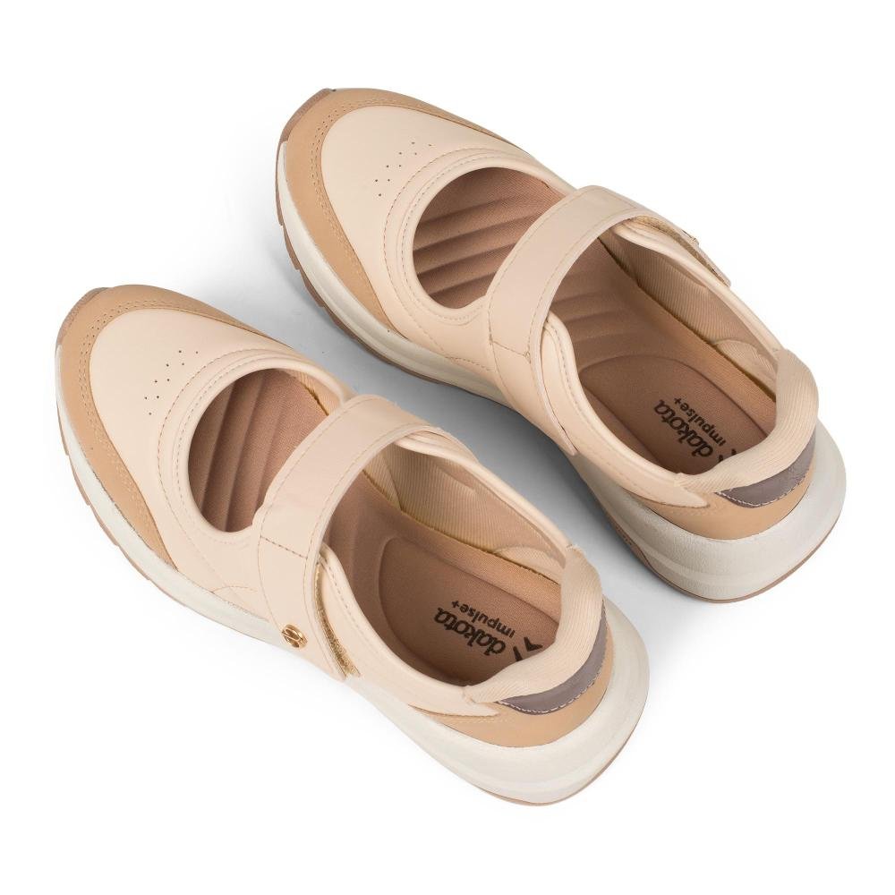Tênis Dakota Jogging Feminino D2116 Bege 6