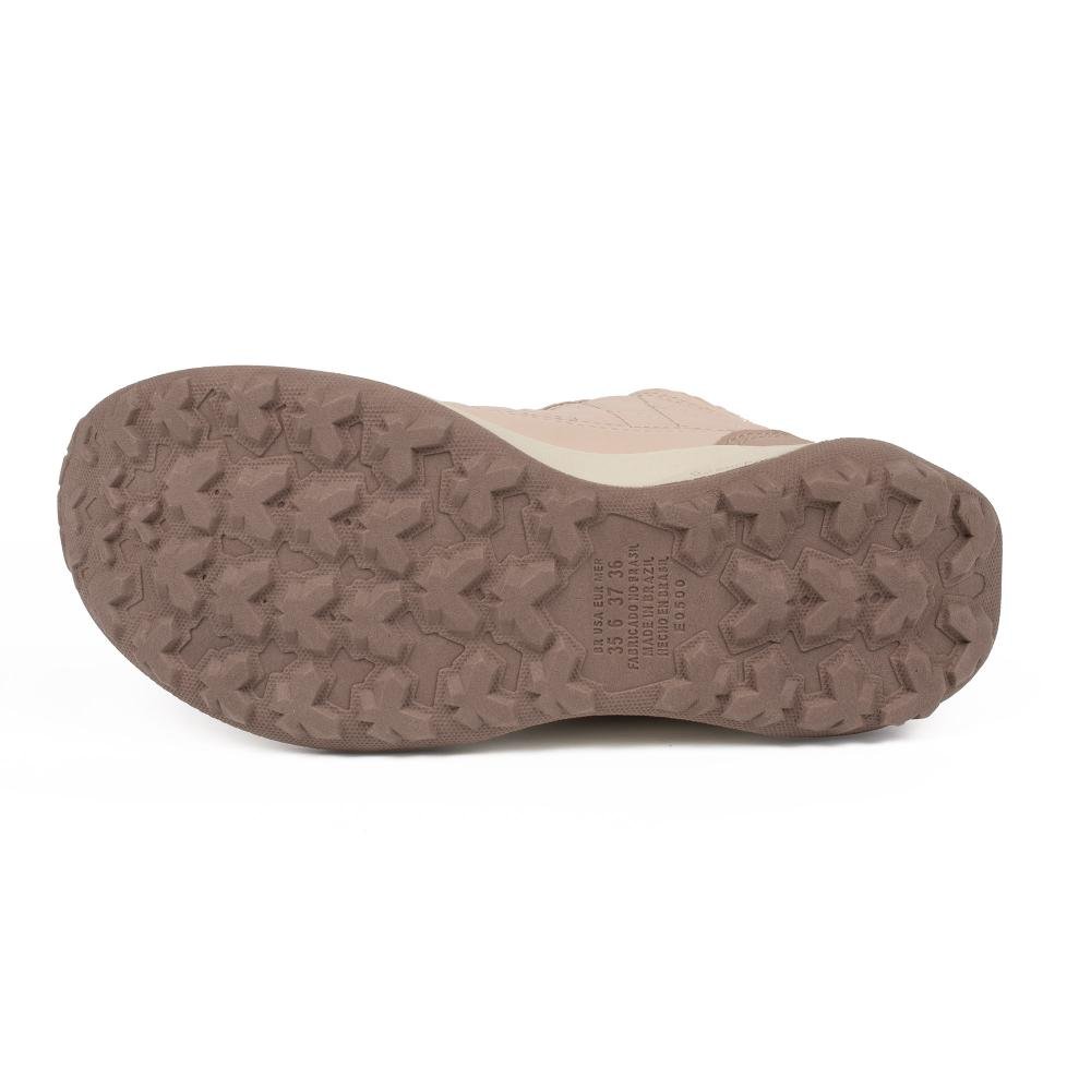 Tênis Kolosh Adventure de Cano Alto Feminino E0506 Bege 4