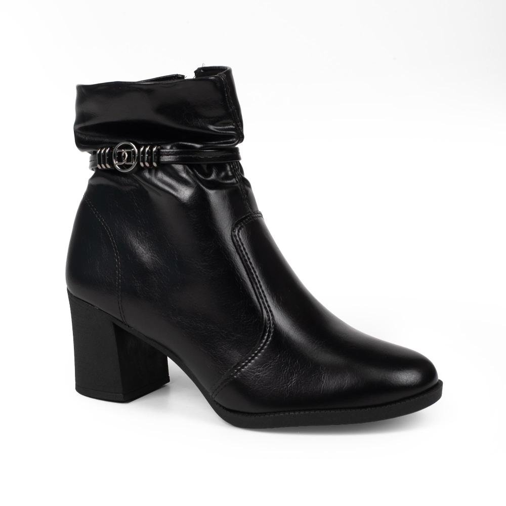 Bota Dakota de Cano Curto Feminina D2195 Preto 1