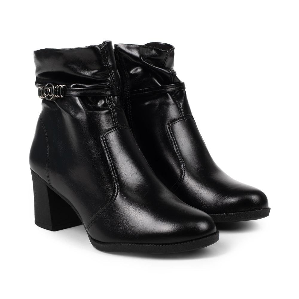 Bota Dakota de Cano Curto Feminina D2195 Preto 6
