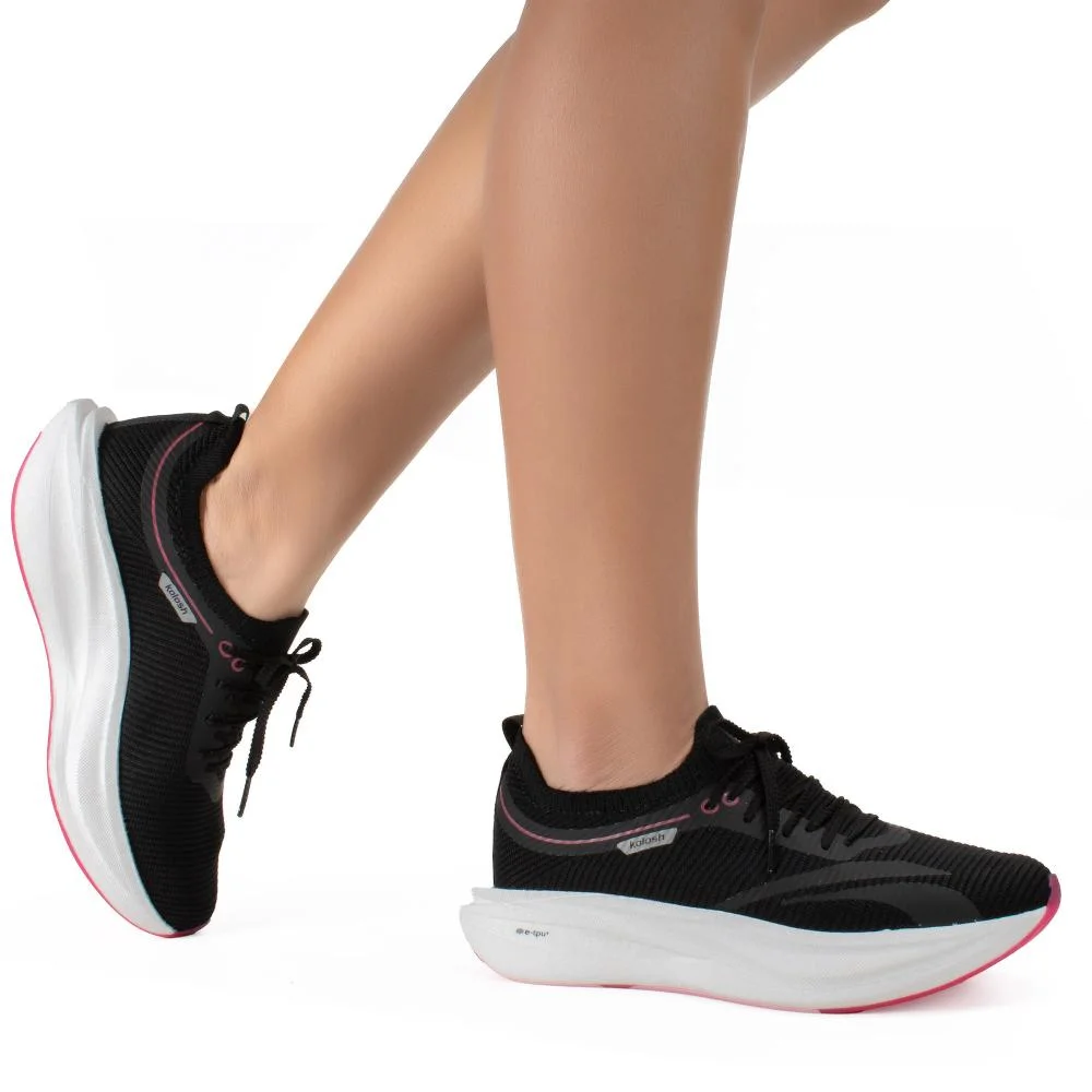 Tênis Kolosh Esportivo Feminino E0923 Preto 2