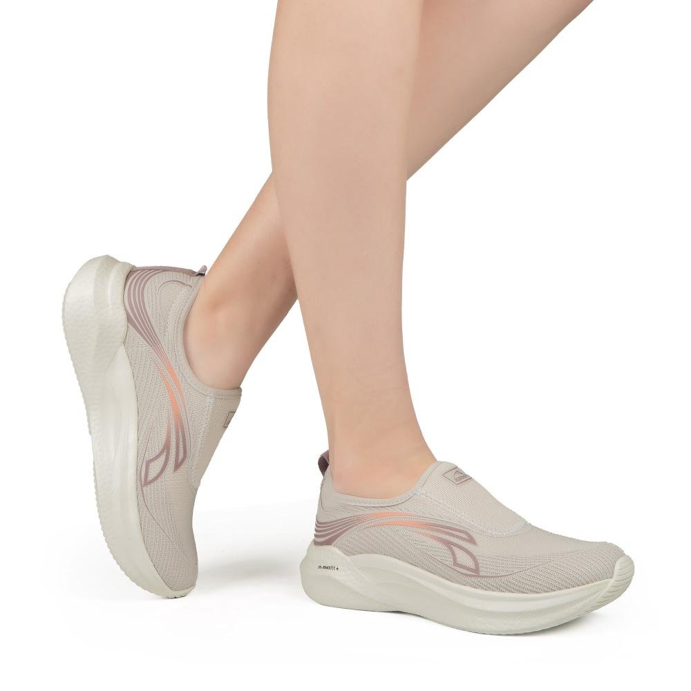 Tênis Kolosh Esportivo Slip On Feminino E0570 Cinza 2