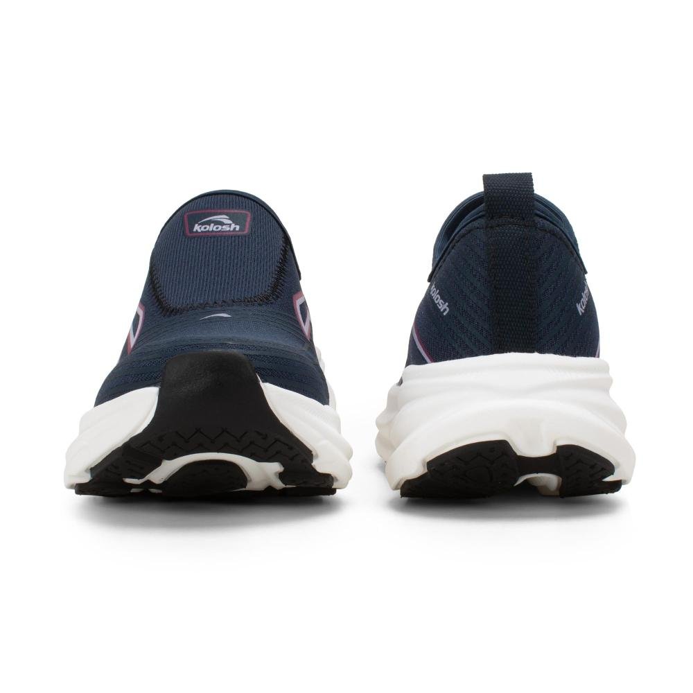 Tênis Kolosh Esportivo Slip On Feminino E0356 Azul Marinho 5