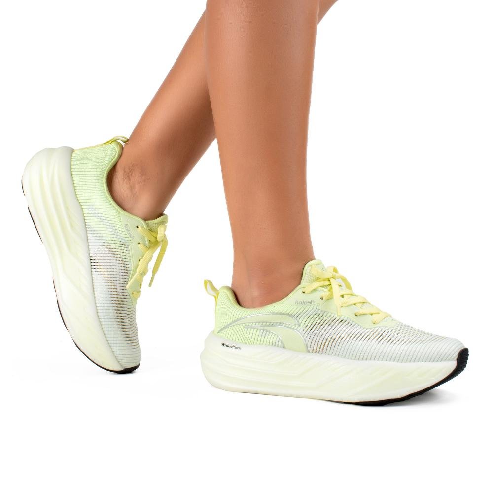 Tênis Kolosh Maxx Esportivo Feminino E0804 Verde 2