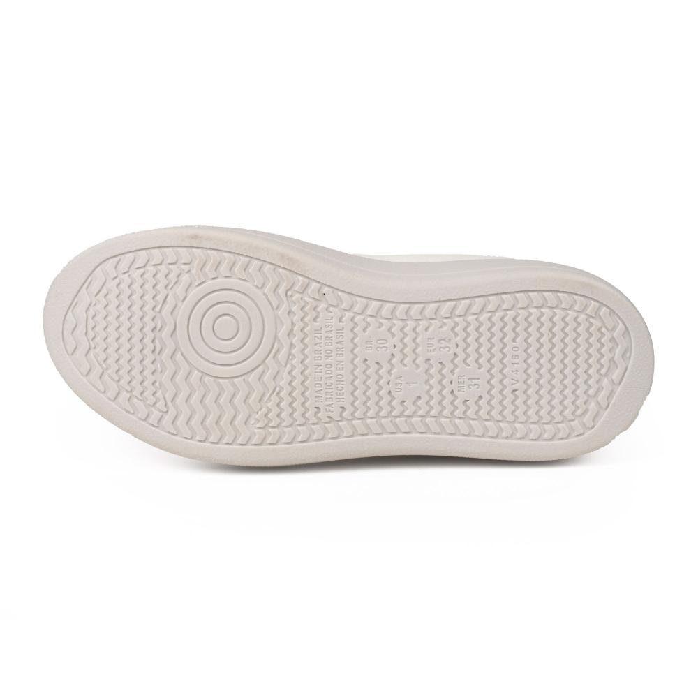 Tênis Pink Cats Infantil Casual V5004 Branco 4