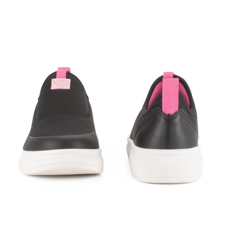 Tênis Pink Cats Infantil Slip On V5008 Preto/rosa 5