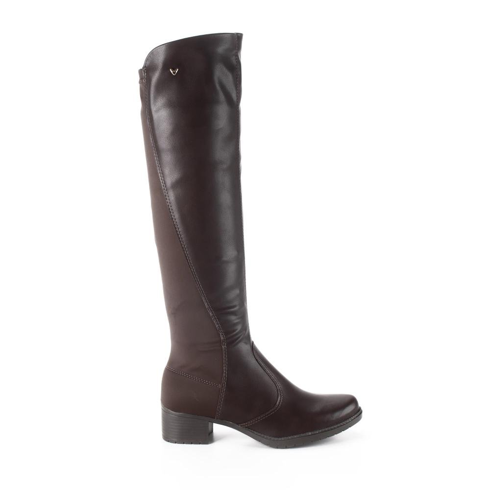 Bota Mississipi de Cano Longo Feminina J0334 Café 3