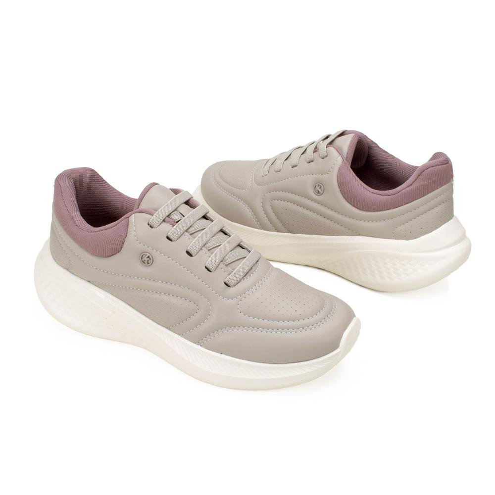 Tênis Kolosh Esportivo Feminino E0406 Cinza 6
