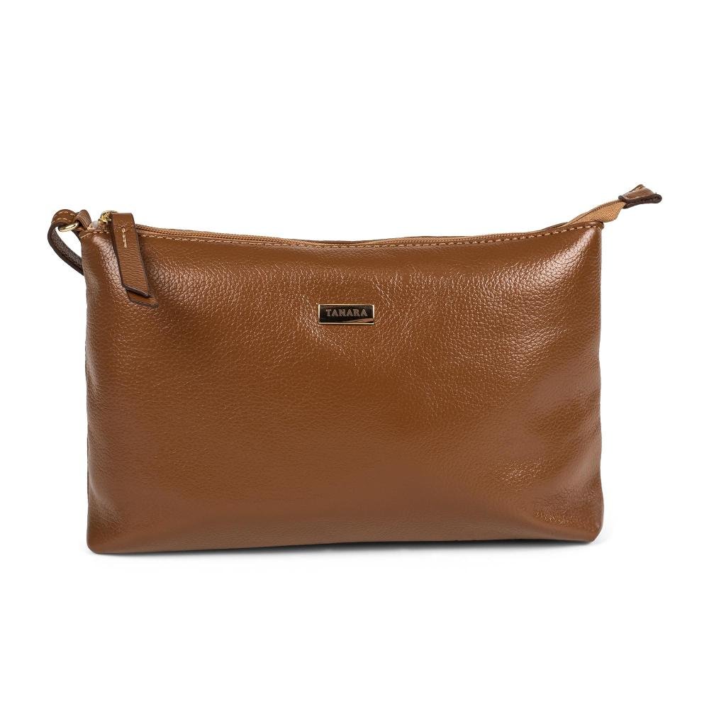Bolsa Tanara Transversal Feminina TB3151 Caramelo 2