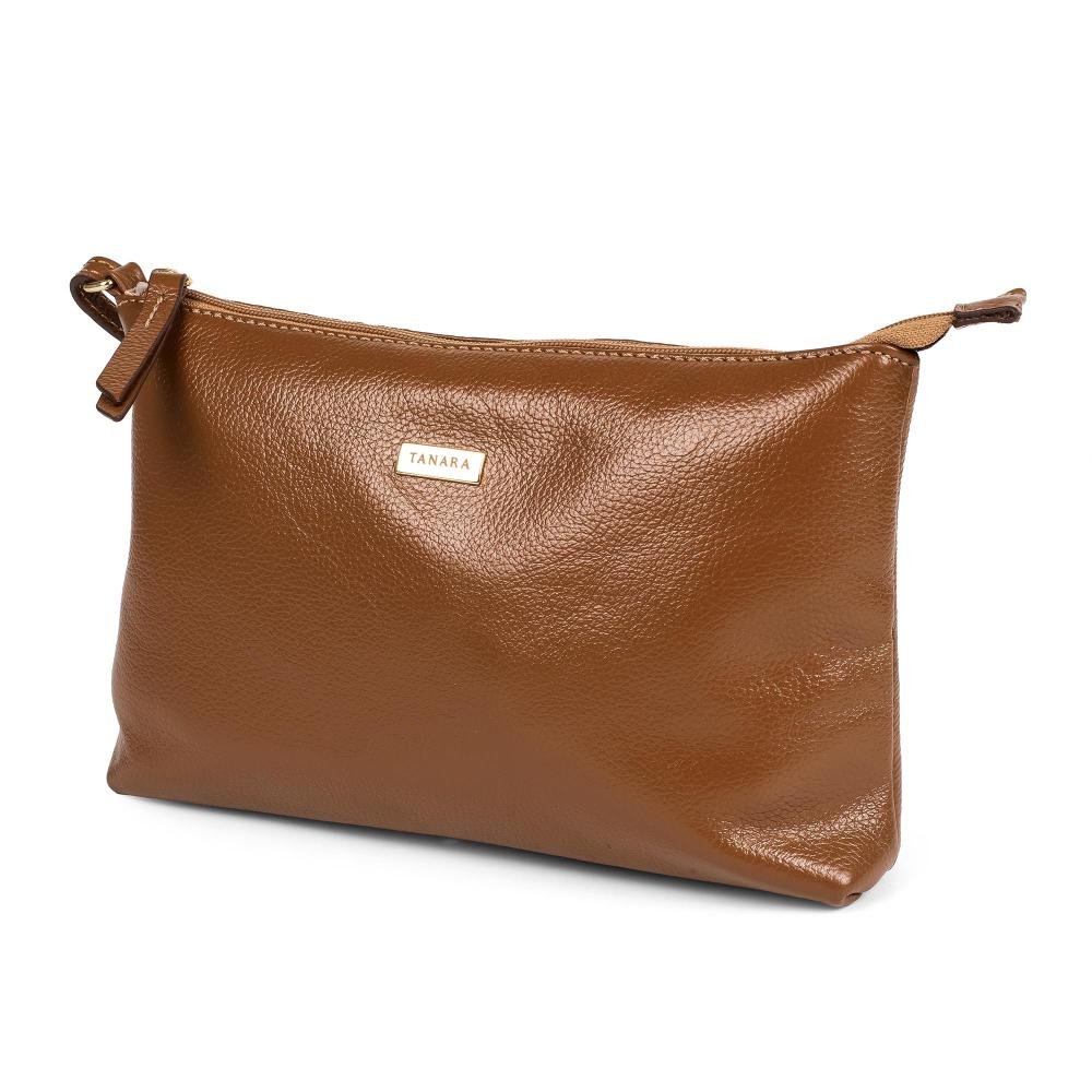 Bolsa Tanara Transversal Feminina TB3151 Caramelo 3