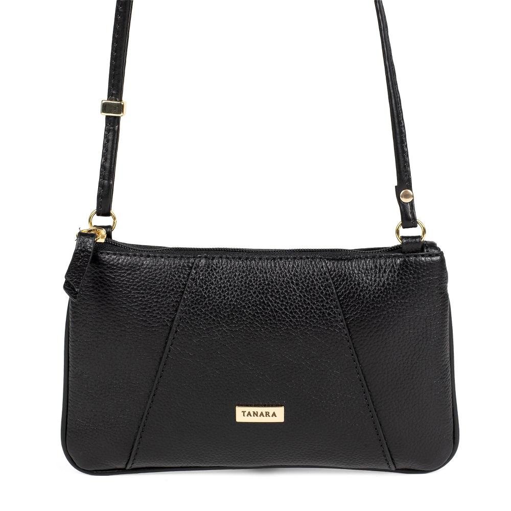 Bolsa Tanara Transversal Feminina TB3540 Preto 5